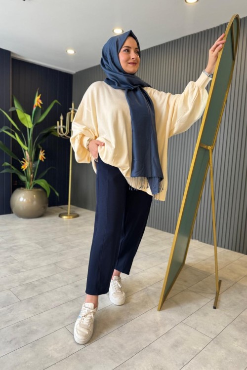 Şalvar Pantolon Lacivert