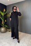 Vildan Rahat Pantolonu Takım Siyah