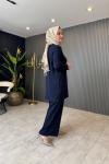 Vildan Rahat Pantolonu Takım Lacivert
