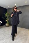 Selina Oysho Pantolonlu Takım Siyah