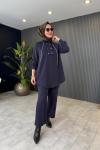 Selina Oysho Pantolonlu Takım Lacivert