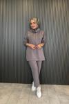 Farah Pantolonlu Takım Gri
