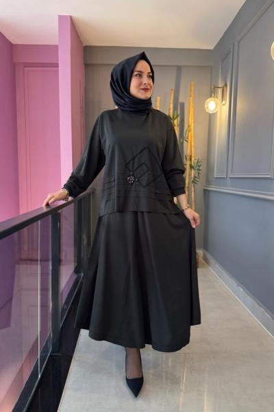 Luna Verev Etekli Takım Yeşil