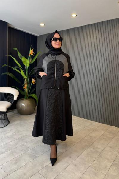 Etekli Star Takım Gri