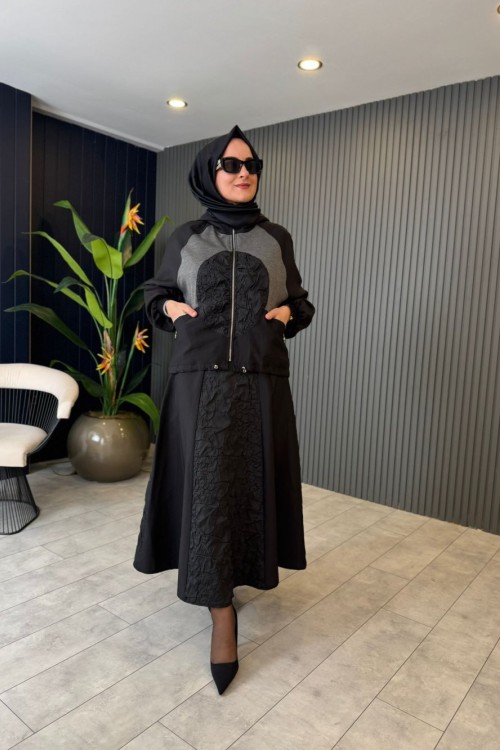 Etekli Star Takım Gri