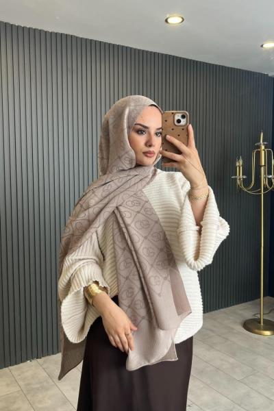 Orhan Desenli Şal Vizon