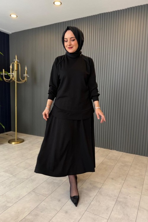 Oysho Etekli Takım Siyah