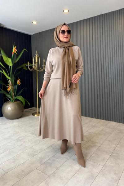 Oysho Etekli Takım Bej