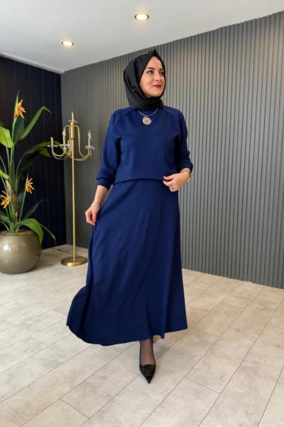 Oysho Etekli Takım Lacivert