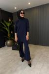 Aylin Rahat Pantolon Takım Lacivert