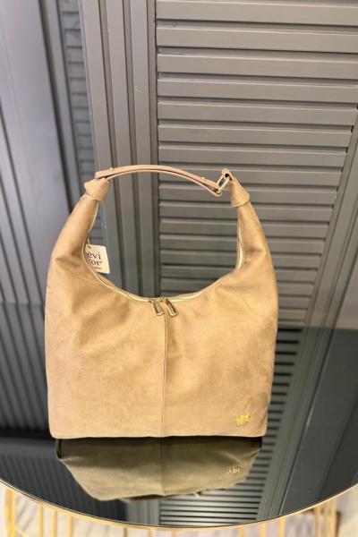 Levidor Premium Omuz Çantası Camel