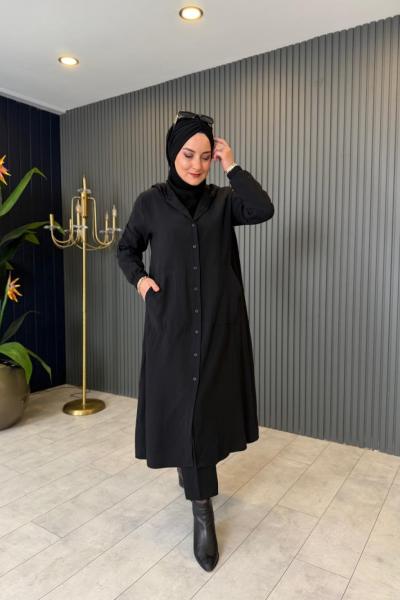 Cepli Tensel Kap Siyah