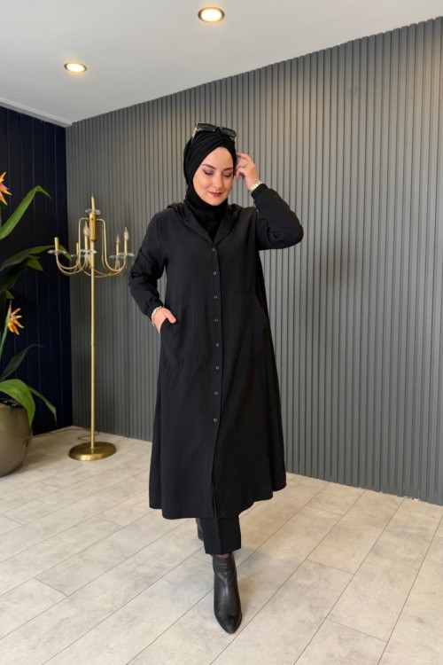 Cepli Tensel Kap Siyah