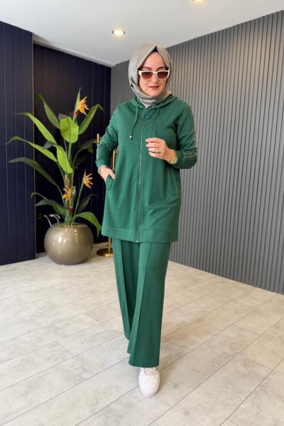 Pul Detaylı Premium  Pantolonlu Takım Benetton