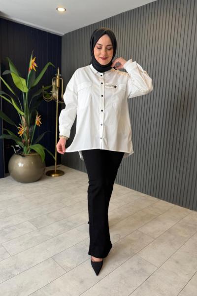 İspanyol Jean Pantolon Siyah