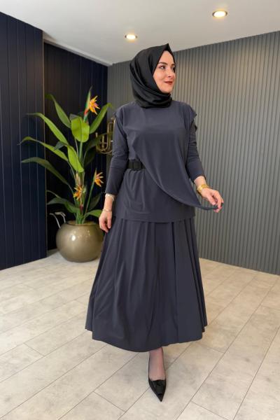 Lazer Kesim Rahat Takım Antrasit