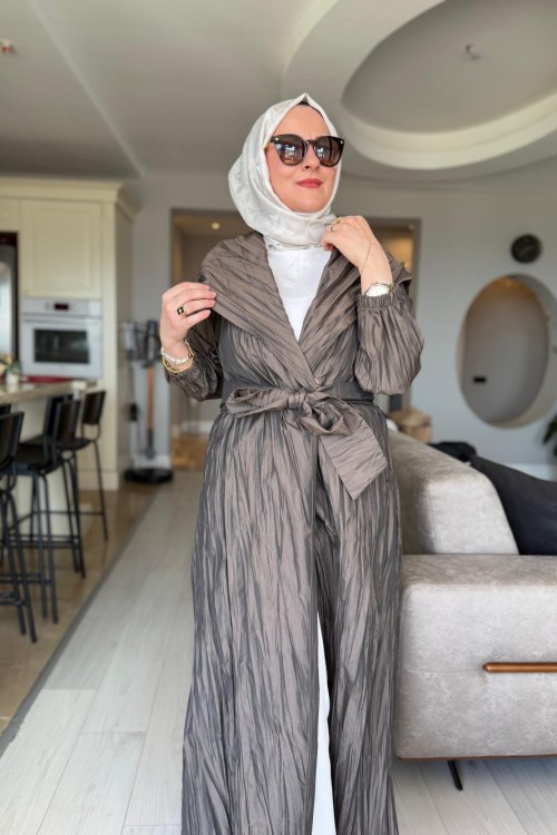 Orhan Premium Trenç Kahverengi