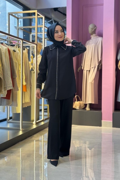 aylina pantolon Siyah