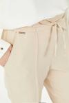 Setrms Beli Lastikli Pantolon Bej