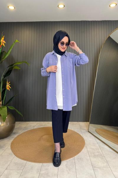 Tensel Kot Tunik Lila