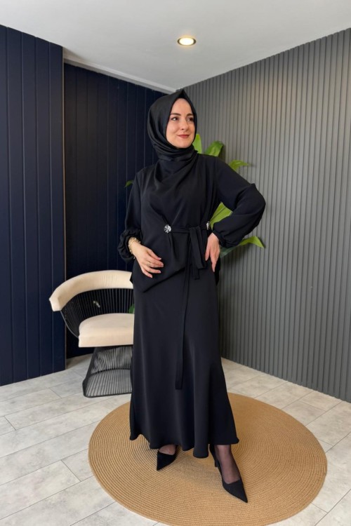 Vien Verev Etekli Takım  Siyah