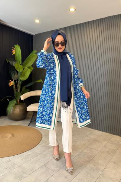 İki İplik Örme Pantolon Ekru