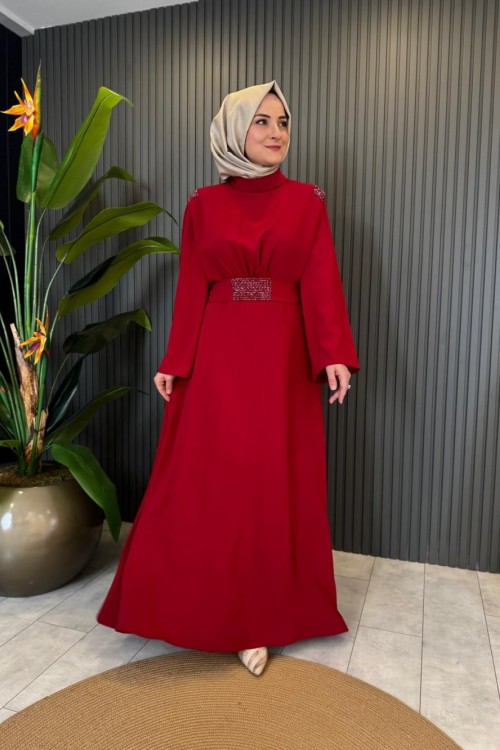 Emerald Elbise Violet Bordo