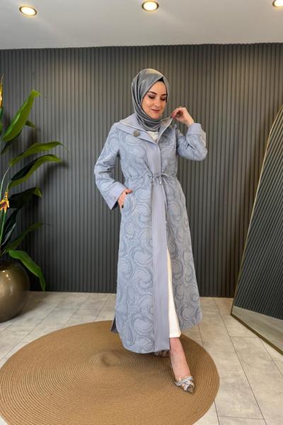 Orhan Özel Tasarım Kap İndigo Mavi