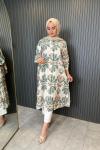 Desenli Tunik  Yeşil