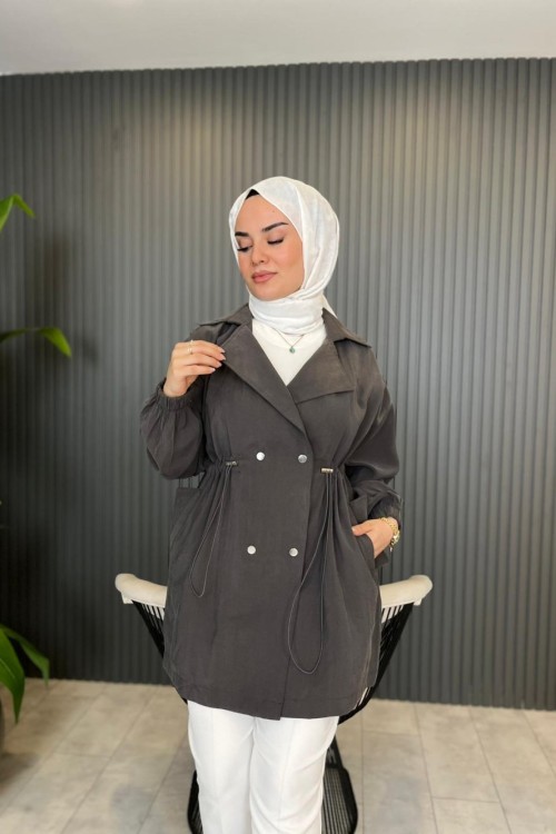 Kupra Benatu Ceket Gri