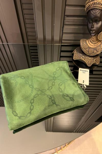 Orhan Zincir Desen Şal Benetton