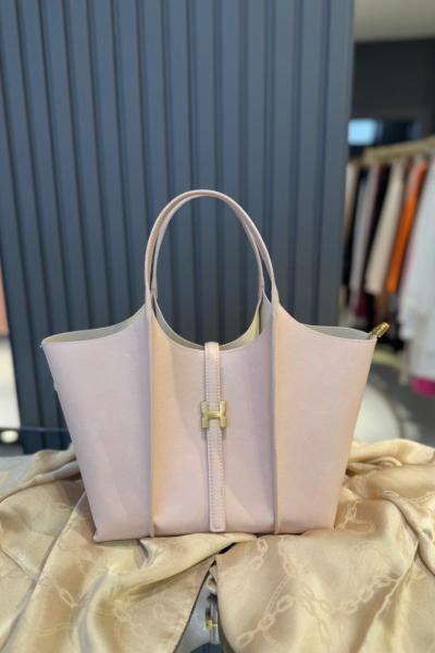 Levidor Deri Orta Boy Çanta Pudra