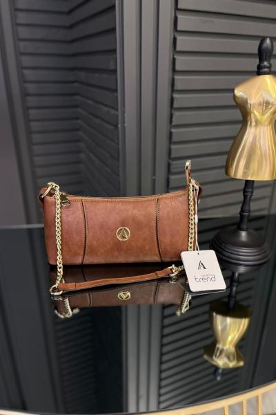 Armine Zincirli Çanta Taba