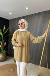 Basic Qupra Tunik Yağ Yeşili