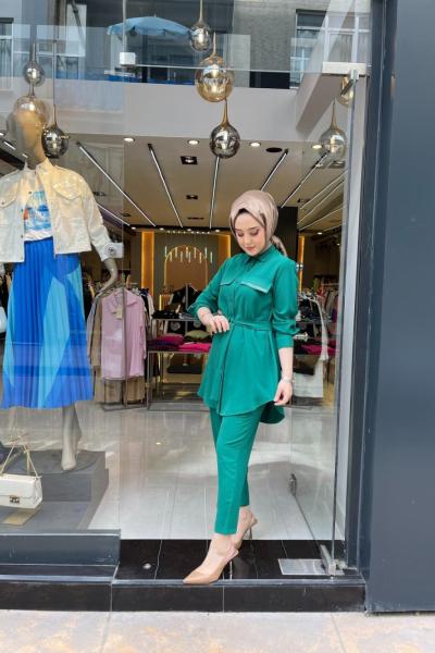 Cep Taş Detaylı Takım Benetton