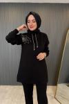 Farah Pantolonlu Takım Siyah