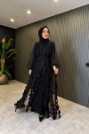 İkili Abaya Takım Siyah