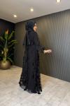 İkili Abaya Takım Siyah