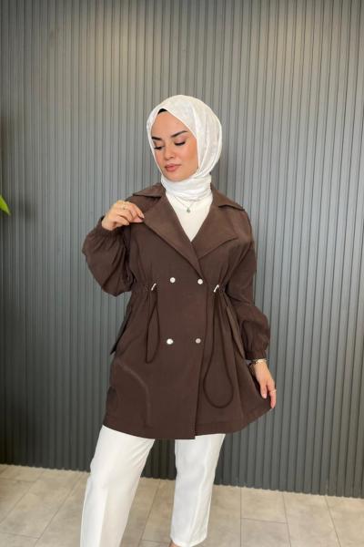 Kupra Benatu Ceket Kahve