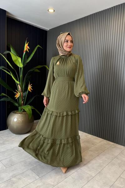 Leyla Elbise Haki