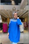 Love Tunik Saksmavi Saks Mavisi