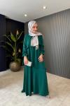 Nilüfer Elbise Zümrüt