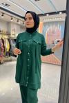 Olivia Pantolonlu Takım Yeşil Yeşil