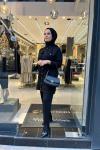 Olivia Pantolonlu Takım Siyah Siyah