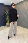 Palazzo Kot Pantalon Antrasit Antrasit