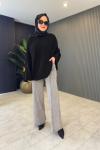 Palazzo Kot Pantalon Antrasit Antrasit