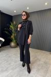 Selina Oysho Pantolonlu Takım Siyah