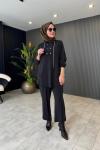 Selina Oysho Pantolonlu Takım Siyah