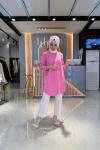 Tensel Kot Tunik Pembe
