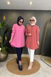 Tensel Kot Tunik Pembe